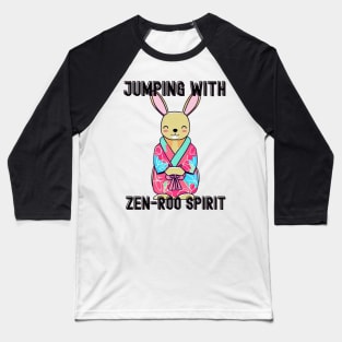 Jumping with zen-roo spirit Baseball T-Shirt